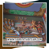 Adhanur Aadhanoor Divyadesam temple prakaram corridor Andalakkum Ayyan swamy sannidhi