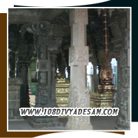 Thiru Indhalur Divyadesam Parimala Ranganathar Temple Sanctum