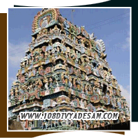 Historic rajagopuram of Sree Bhaktavatsala Perumal Temple