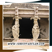 Consort Sri Vaikuntavalli Nachiyar sanctum at Srivaikuntam Vaishnavite temple